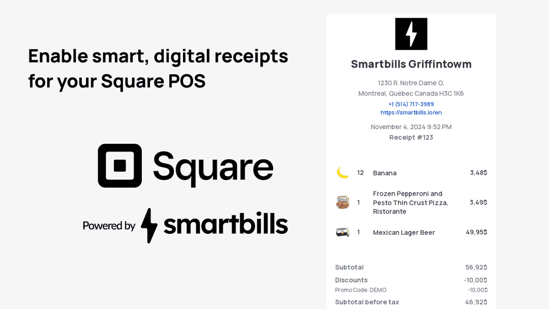 Square | Smartbills App Marketplace